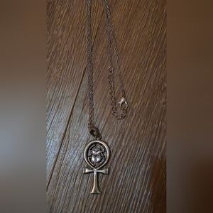 Scarab And Ahnk Egyptian Pendant